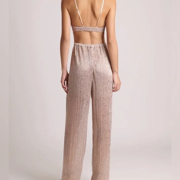 Sabina Musayev Lupeta Bra Pearl Blush Size Small - Picture 2 of 10